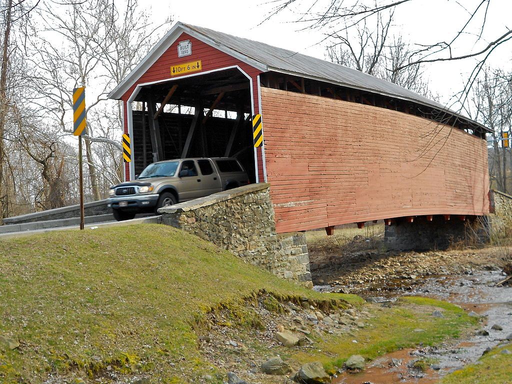 Covered bridge at Jack’s Mountain