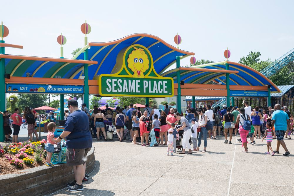 People at Sesame Palace