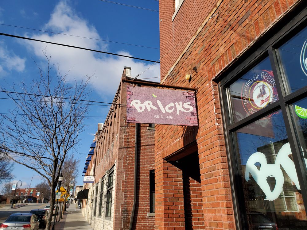 Bricks pub at Downtown Lee's Summit Main Street