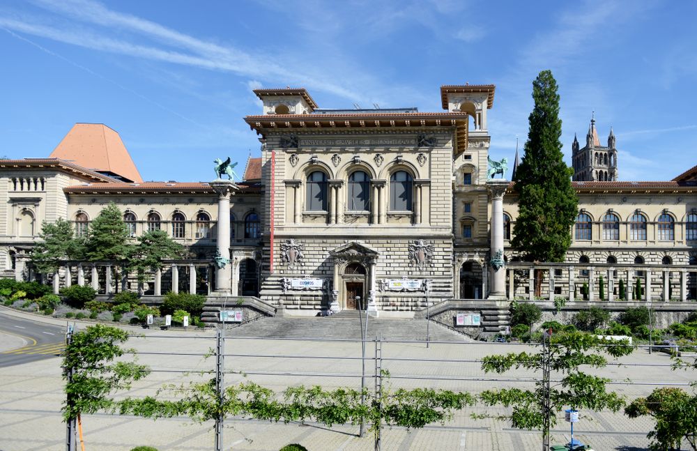 Exterior of Palais de Rumine