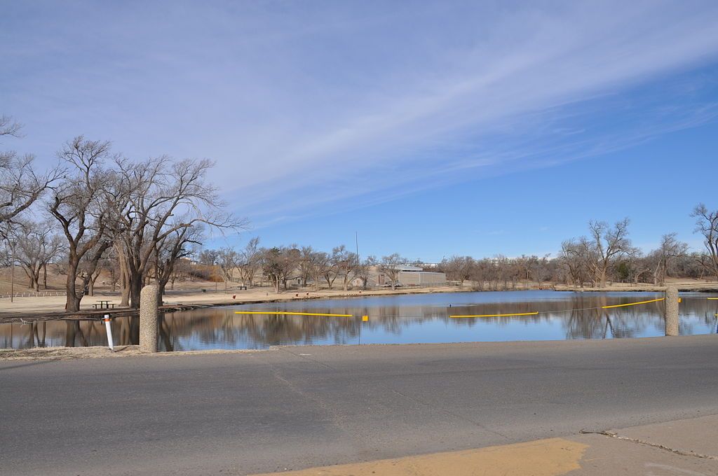 The waters of Mackenzie Park