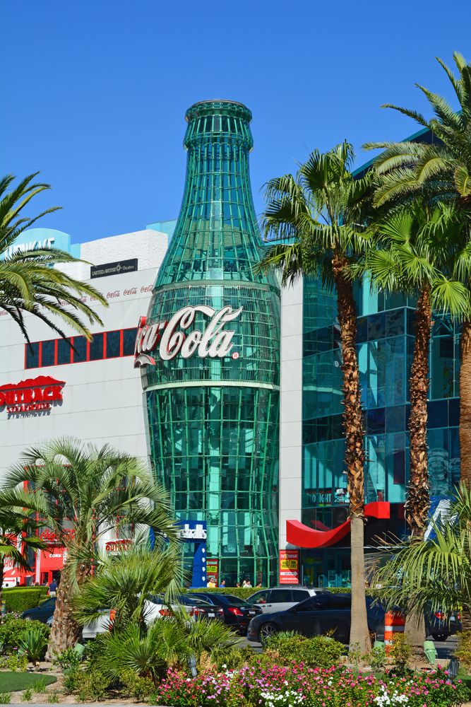 Exterior of the Coca-Cola Store