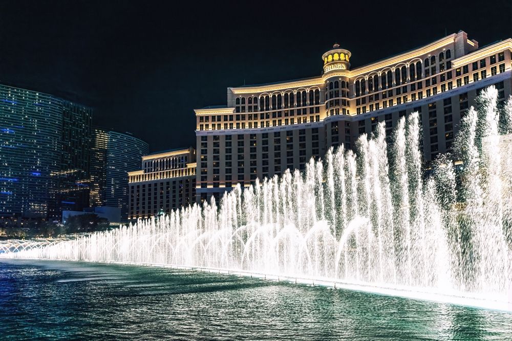 Waters of the Fountains of Bellagio