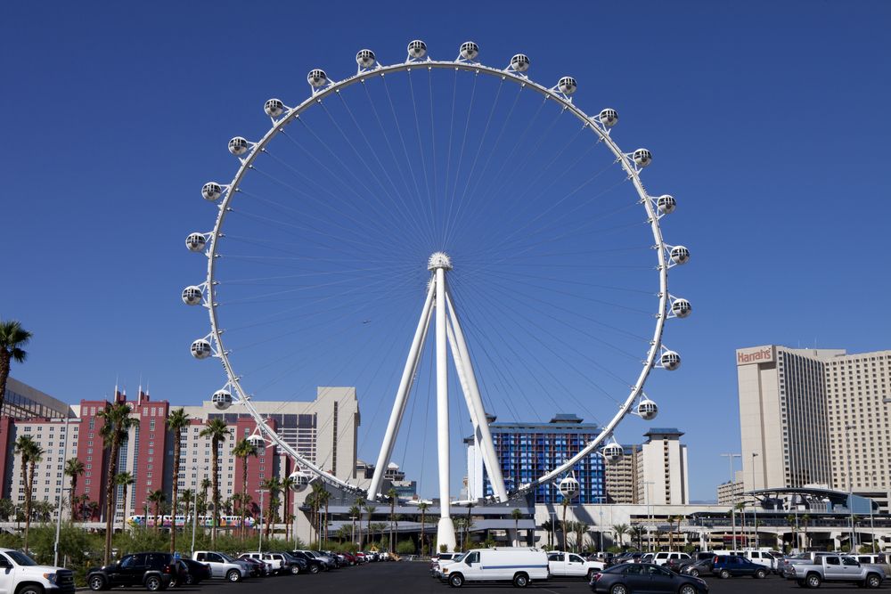 Daytime view of High Roller Las Vegas