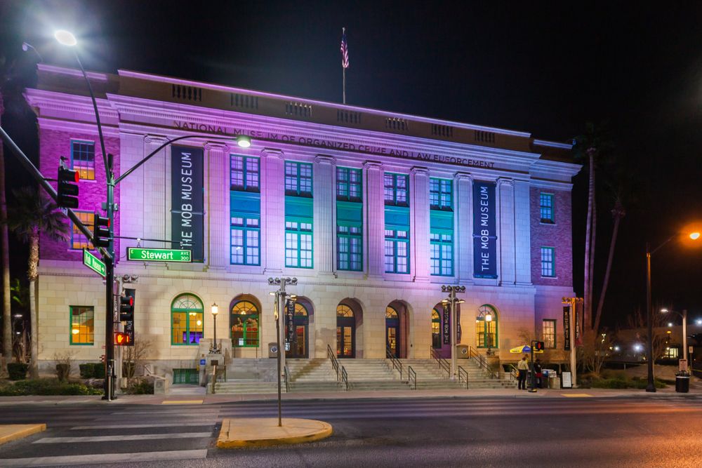 Exterior of the Mob Museum