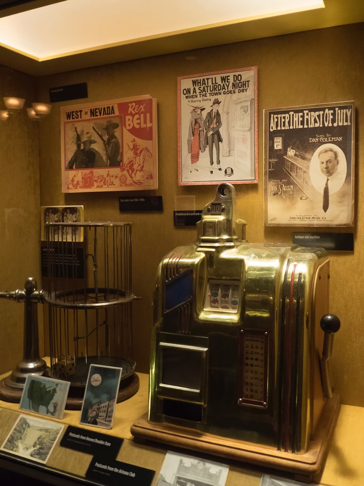 Exhibit in the Mob Museum