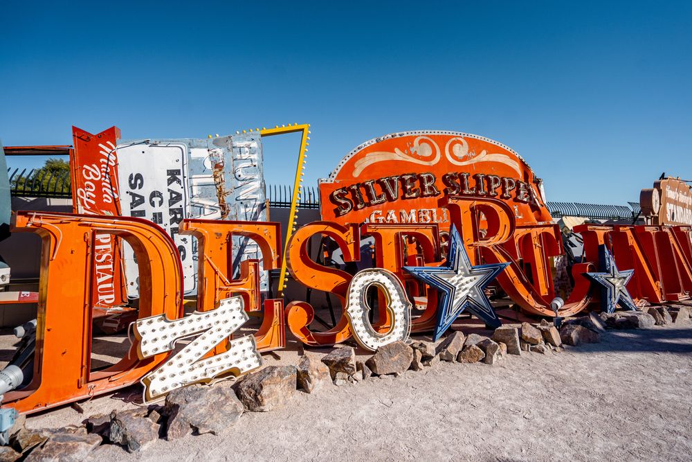 Signages at the Neon Museum
