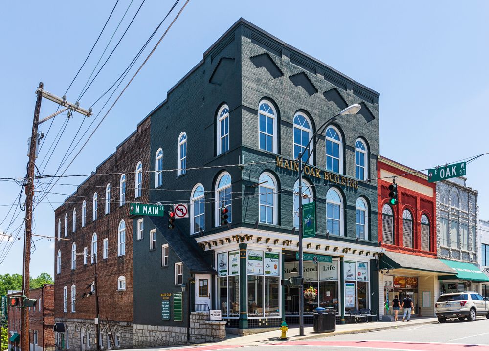 Buildings along Main Street