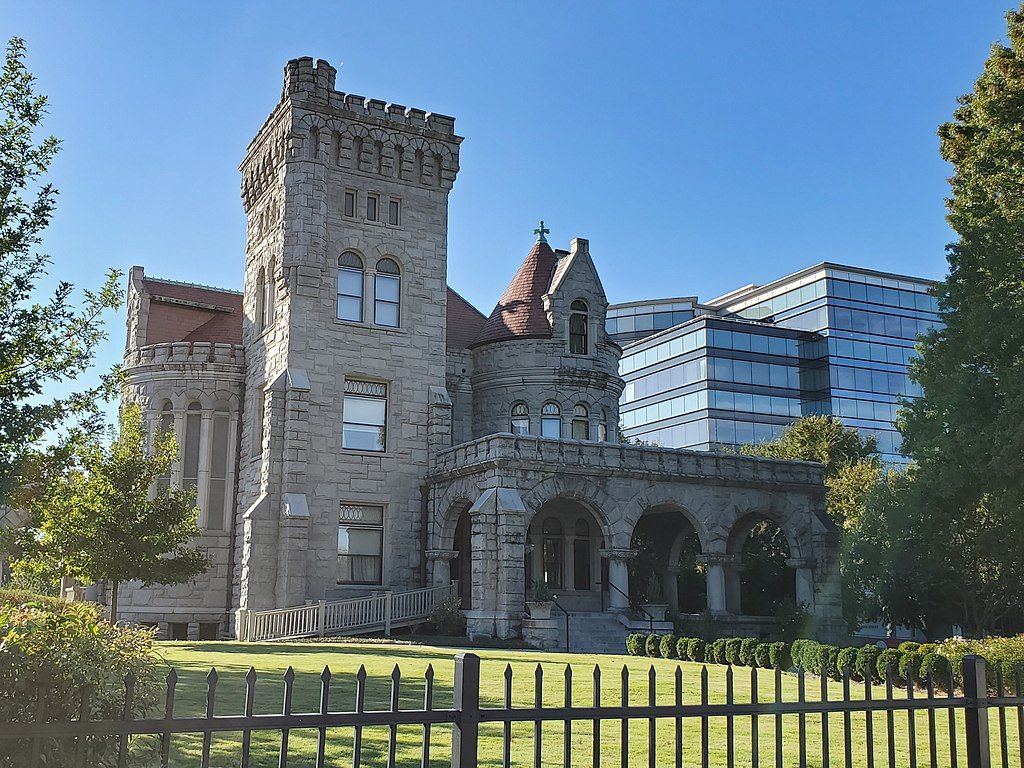 Exterior of Rhodes Hall