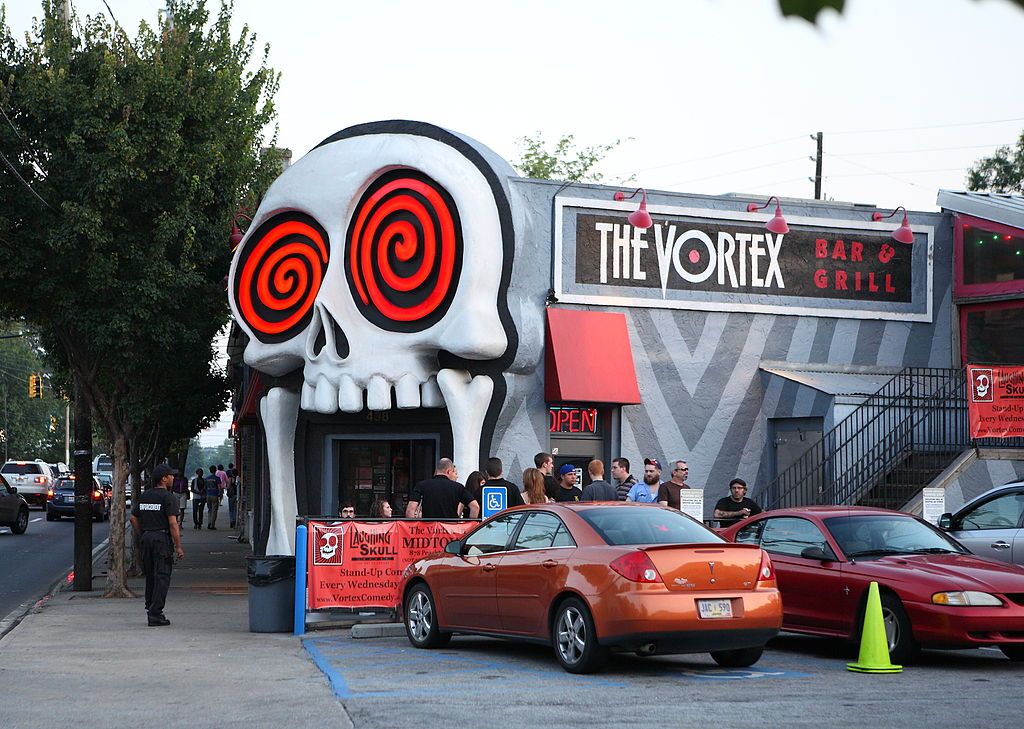 Exterior of The Vortex Bar & Grill