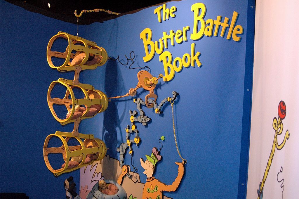 Suess exhibit in William Breman Jewish Heritage Museum