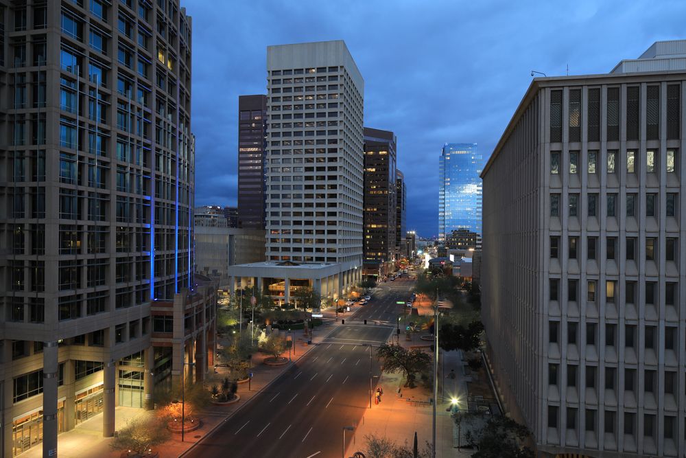 Beautiful View at Phoenix City Center