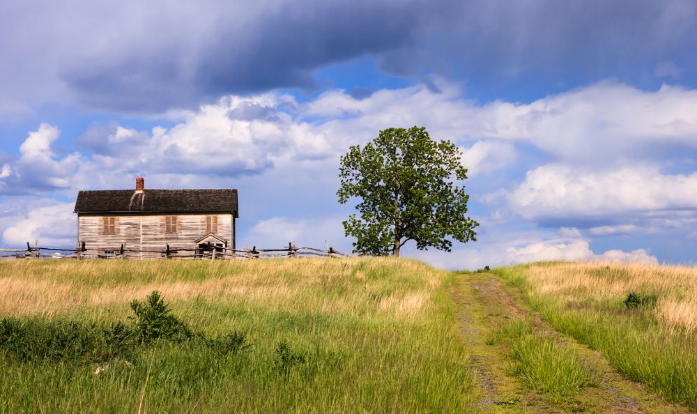 View of Manassas National Battlefield Park