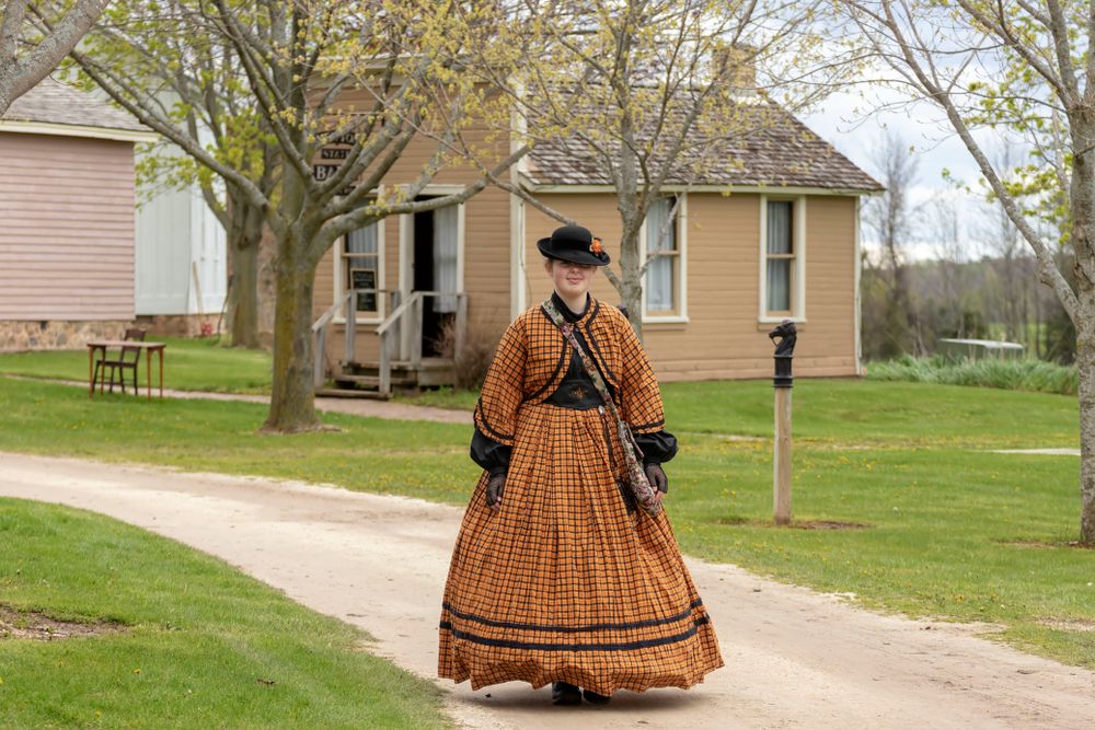 People at Pinecrest Historical Village