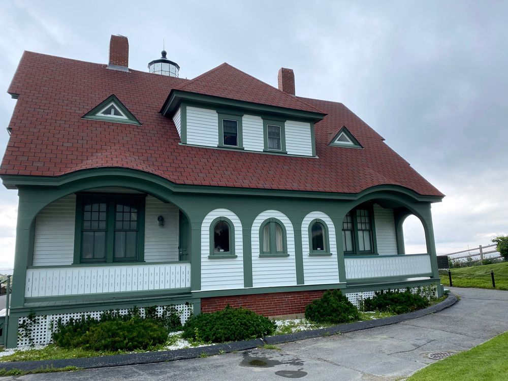 Exterior of Maine Lighthouse Museum