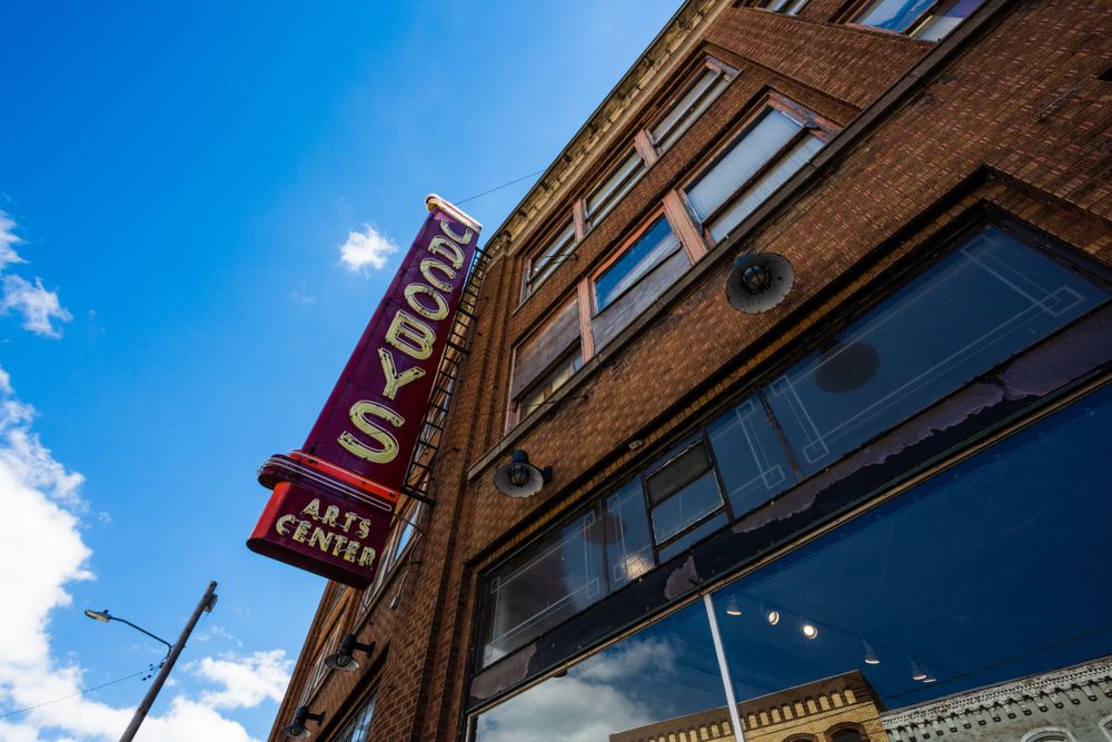 View of Jacoby Arts Center