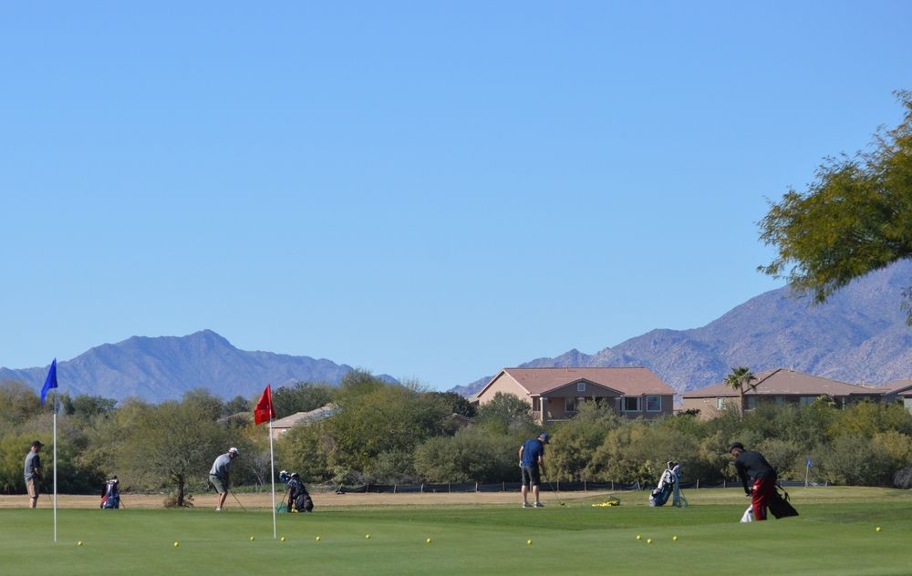 Golfers at The Duke at Rancho El Dorado