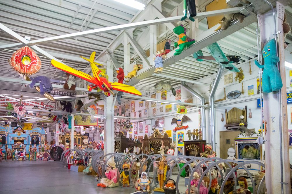 Interior of the American Treasure Tour Museum