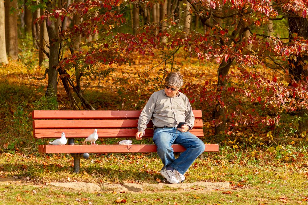 A person at Black Hill Regional Park