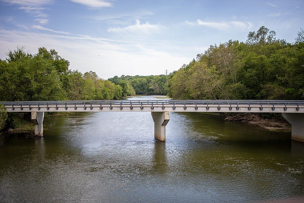 Bridge along Great Miami River Recreational Trail
