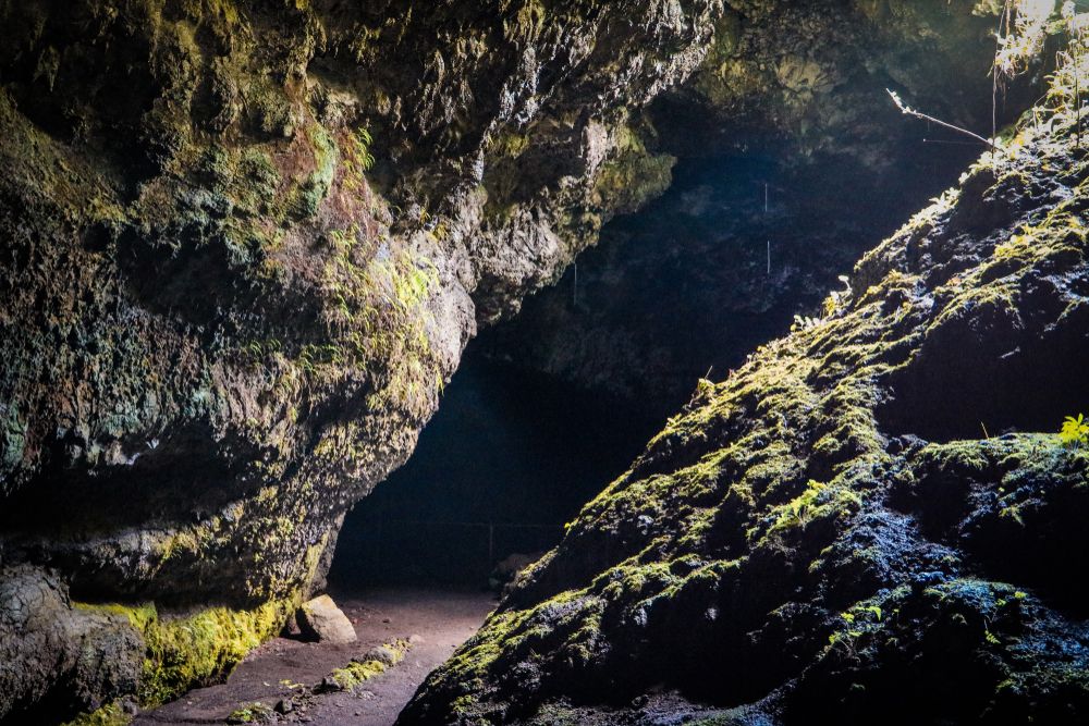 Entrance to Hana Lava Tube