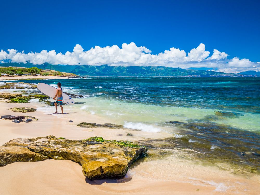 Sunny day at Ho’okipa Beach Park