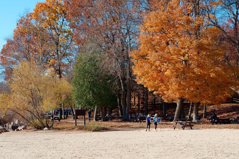 The grounds of Hopkinton State Park
