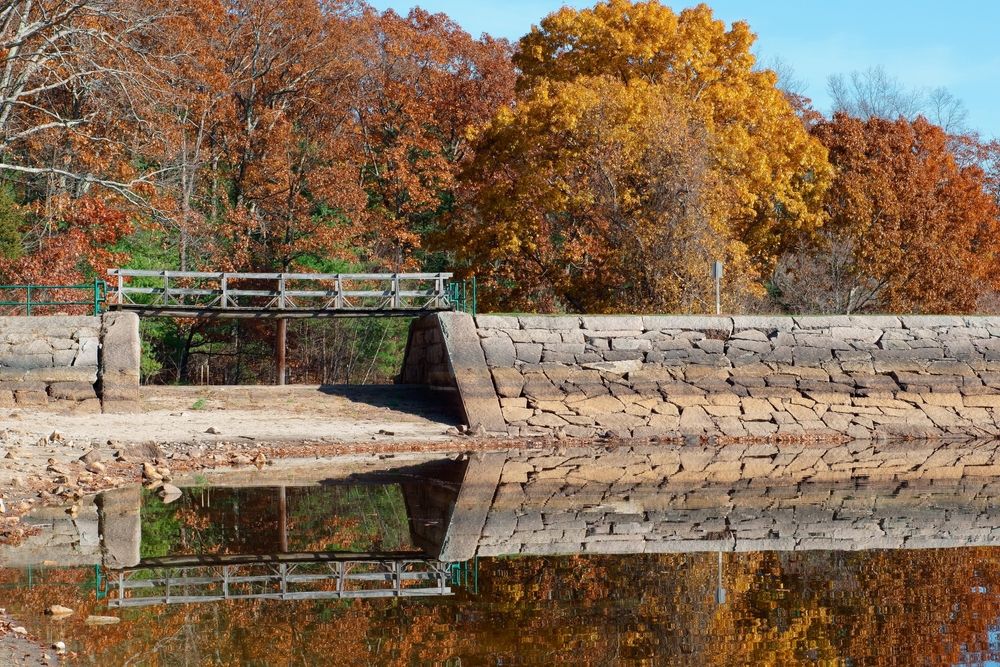 Reservoir at Hopkinton State Park