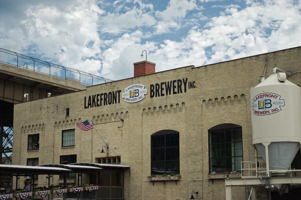 Exterior of Lakefront Brewery