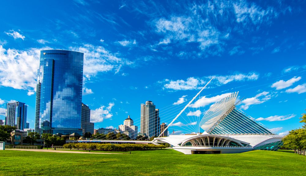 Exterior of the Milwaukee Art Museum