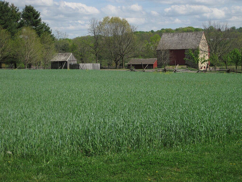 The grounds of Peter Wentz Farmstead