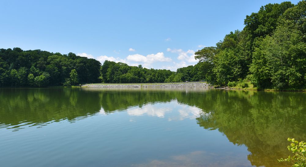 The waters of Seneca Creek State Park