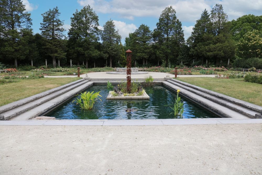 A pond at Whitnall Park