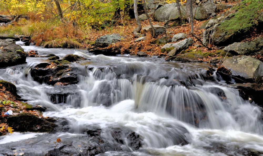 Cascades at Willard Brook State Forest
