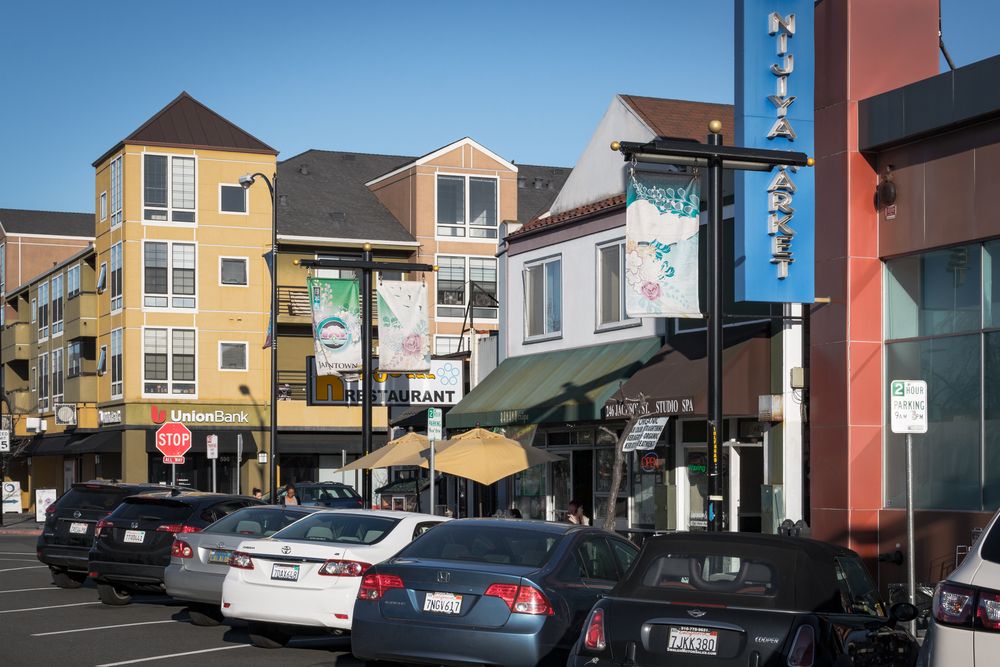 Buildings along Japantown