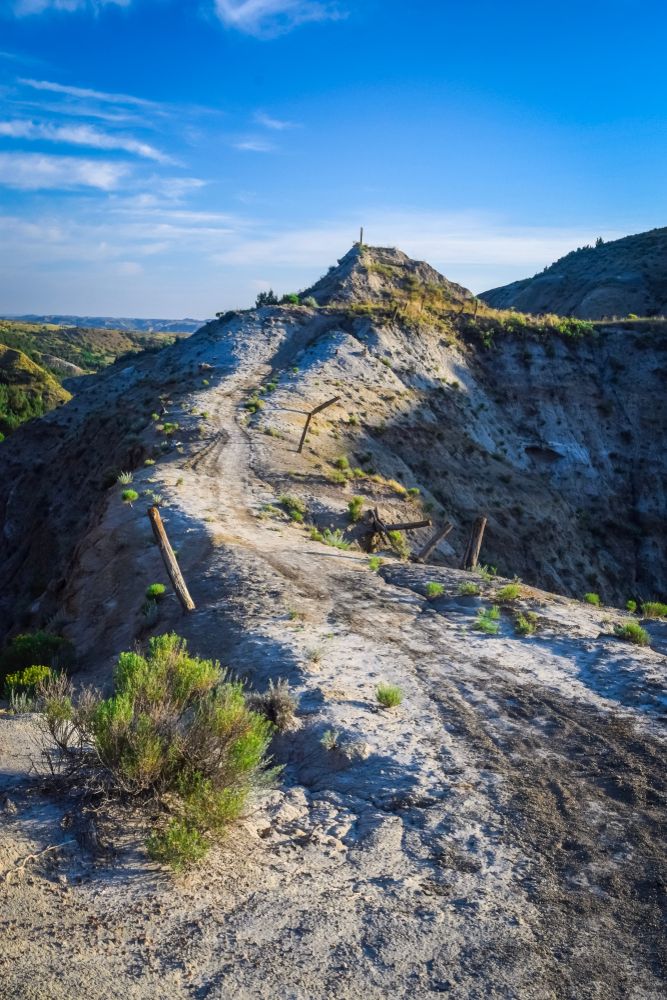 View of Maah Daah Hey Trail