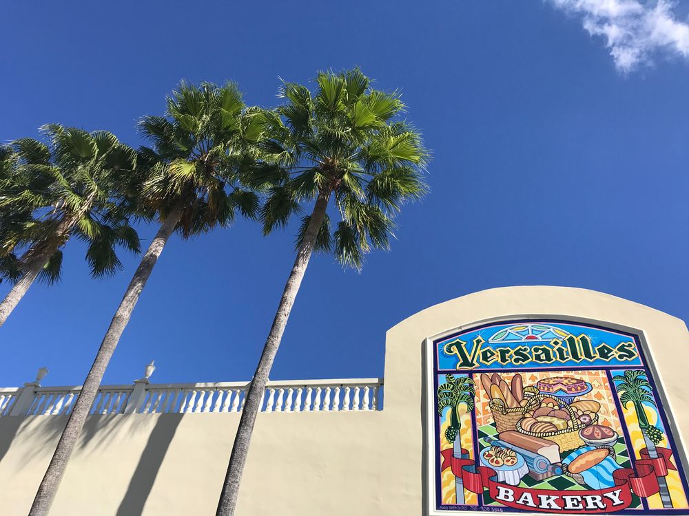 Building sign of Versailles Bakery in Little Havana