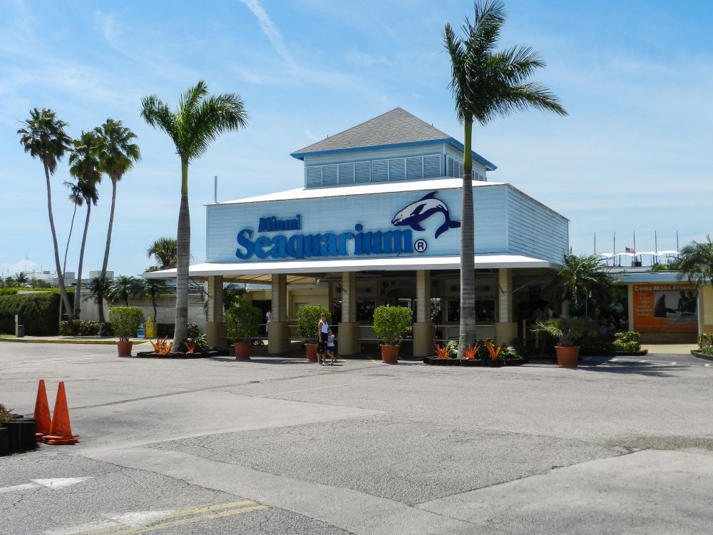 Exterior of Miami Seaquarium