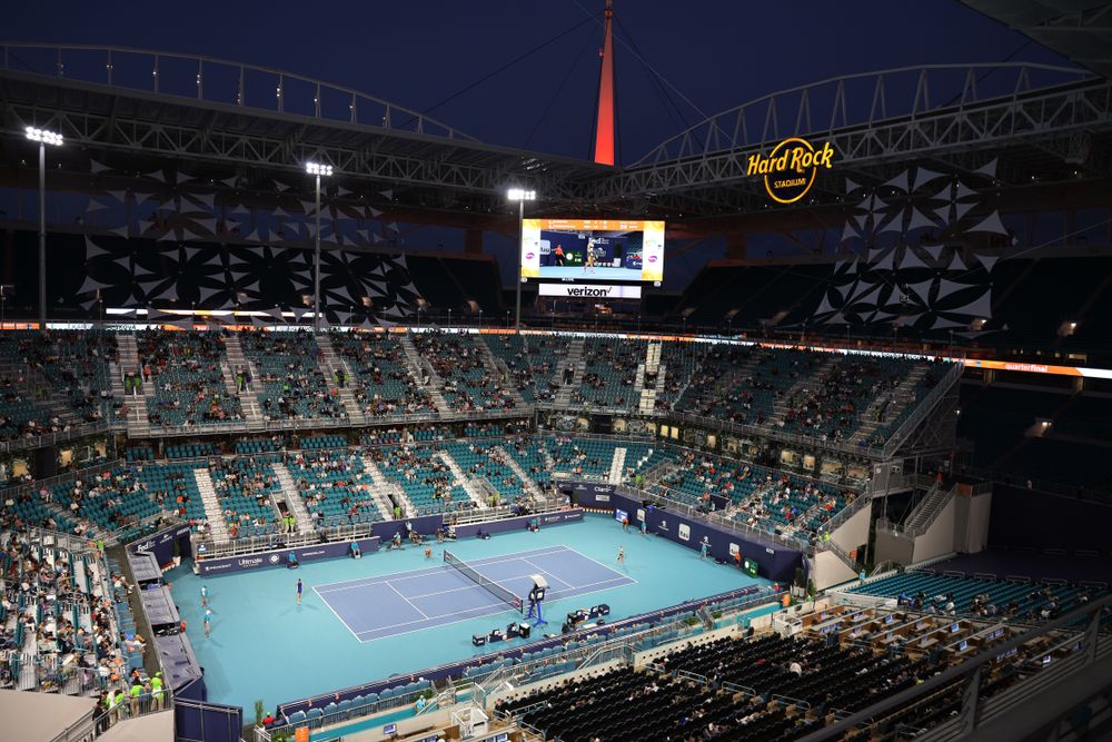 Interior of Hard Rock Stadium