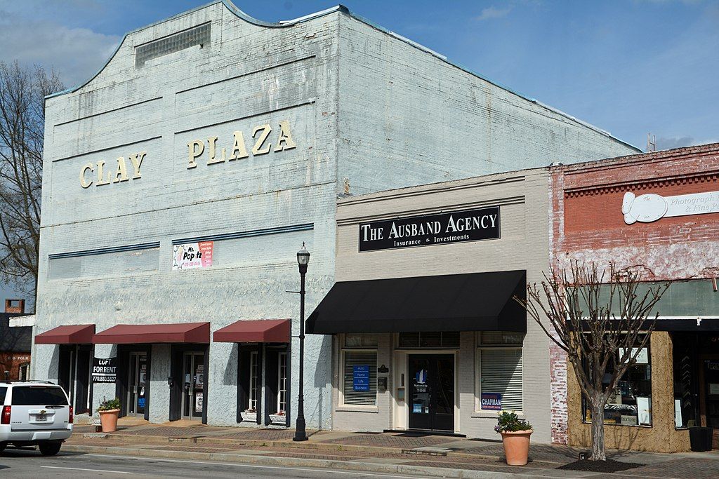 Buildings at McDonough Historic District