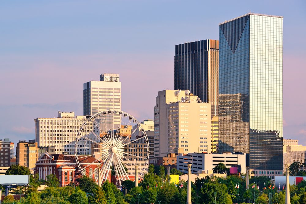 Scenic view of SkyView Atlanta