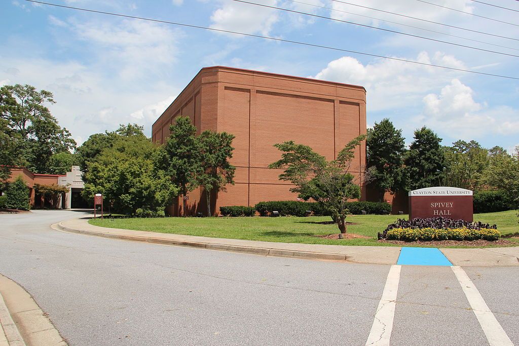 Exterior of Spivey Hall