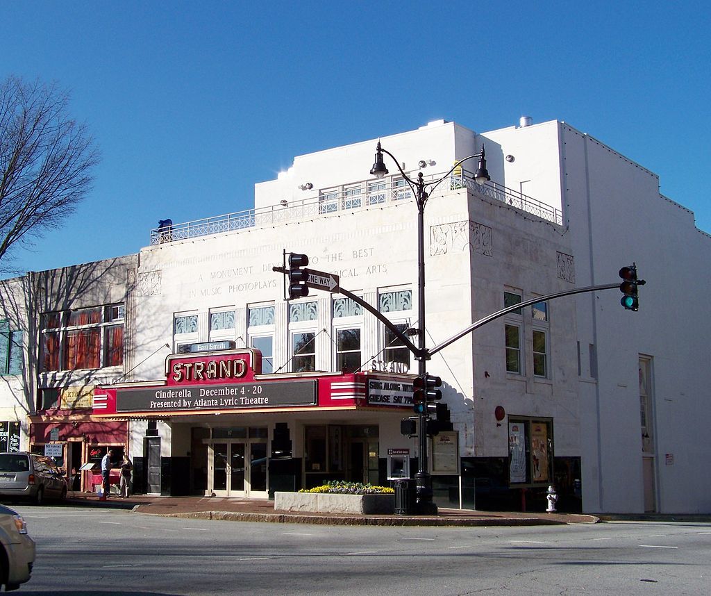 Exterior of the Strand Theatre