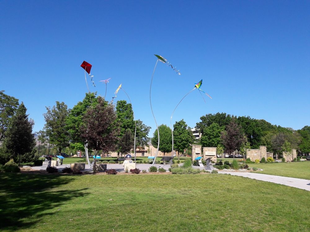 The grounds of Julia Davis Park