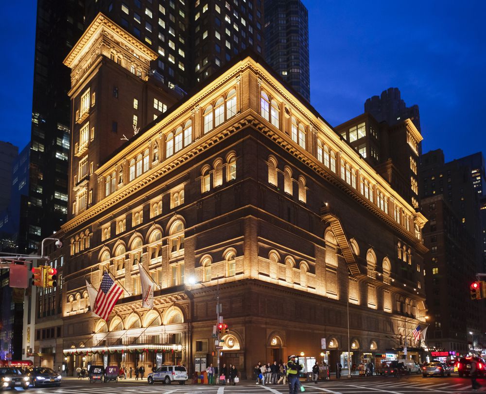Exterior of Carnegie Hall