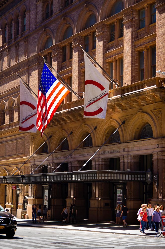Entrance of Carnegie Hall