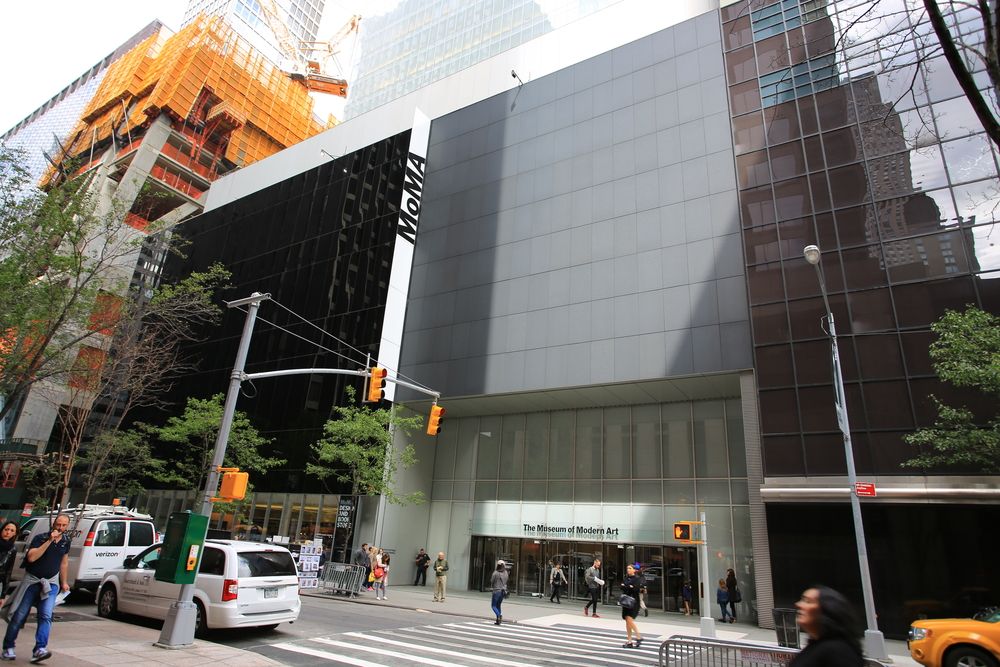 Exterior of Museum of Modern Art