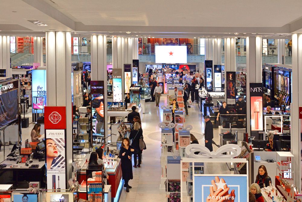 Interior of Macy's Flagship Store