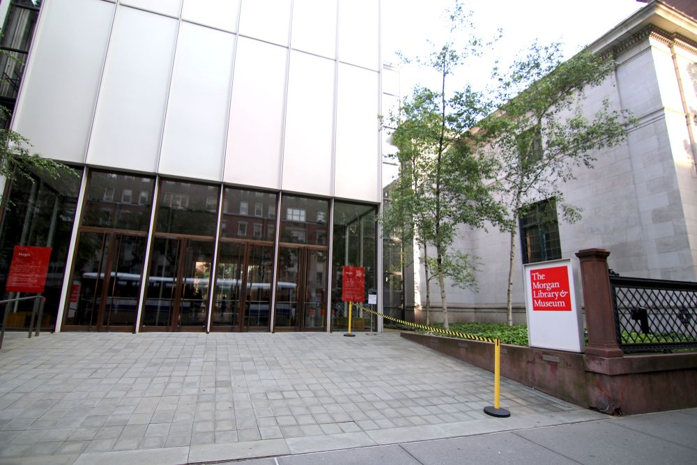 Exterior of Morgan Library & Museum