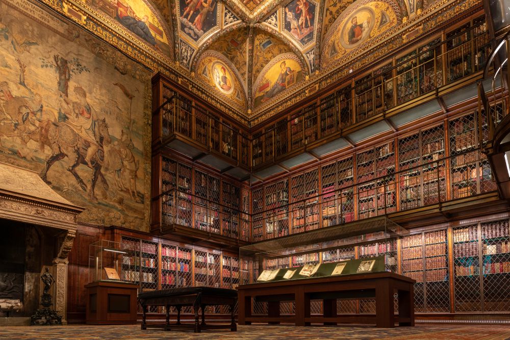 Interior of Morgan Library & Museum